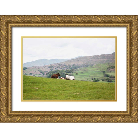 Lake District III Gold Ornate Wood Framed Art Print with Double Matting by Marshall, Laura