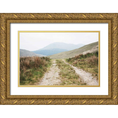Scottish Highlands I Gold Ornate Wood Framed Art Print with Double Matting by Marshall, Laura
