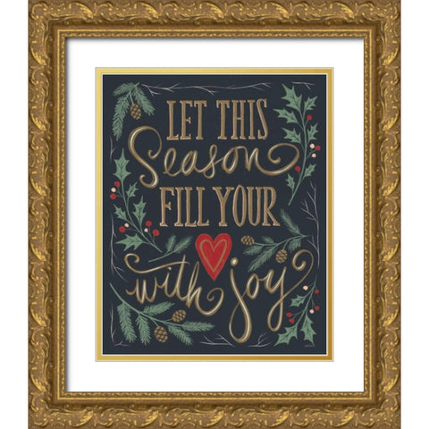 Wonderful Time IV Gold Ornate Wood Framed Art Print with Double Matting by Tavoletti, Anne
