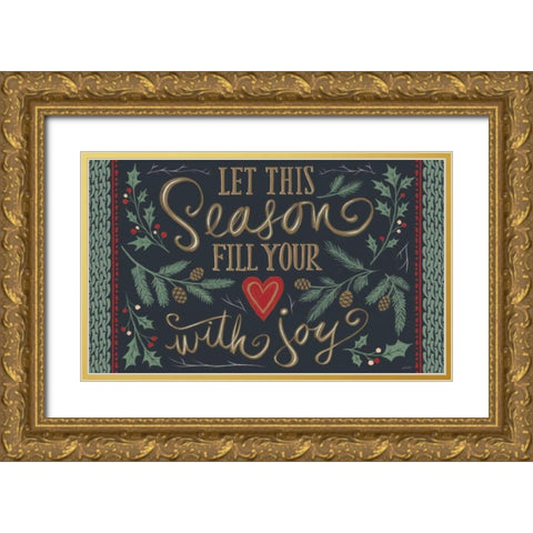 Wonderful Time VIII Gold Ornate Wood Framed Art Print with Double Matting by Tavoletti, Anne