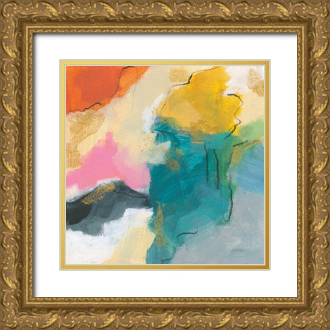 Daydream IV Gold Ornate Wood Framed Art Print with Double Matting by Vassileva, Silvia