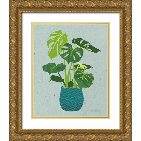 The Great Indoors IV Gold Ornate Wood Framed Art Print with Double Matting by Gallagher, Megan