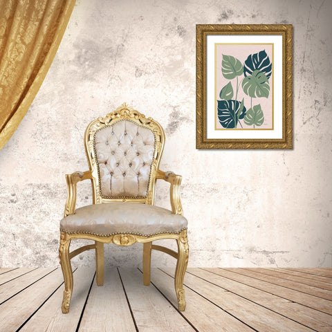 Balance VI Gold Ornate Wood Framed Art Print with Double Matting by Thorns, Becky