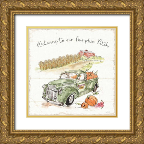 Harvest Times XIII Gold Ornate Wood Framed Art Print with Double Matting by Tavoletti, Anne