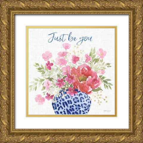 From the East V Gold Ornate Wood Framed Art Print with Double Matting by Grove, Beth
