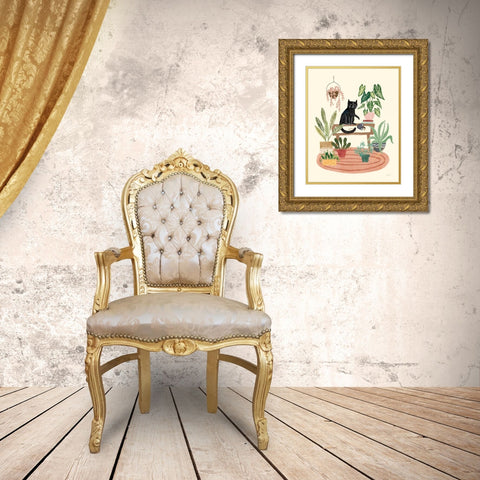 Urban Jungle II Gold Ornate Wood Framed Art Print with Double Matting by Urban, Mary