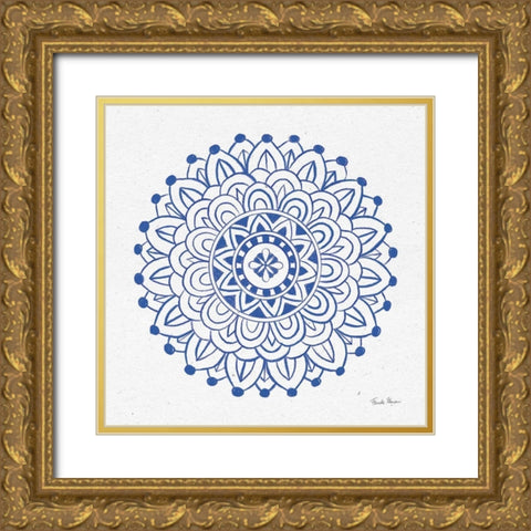Eastern Dreams I Gold Ornate Wood Framed Art Print with Double Matting by Zaman, Farida