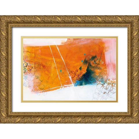 Exaggeration Gold Ornate Wood Framed Art Print with Double Matting by Schick, Mike
