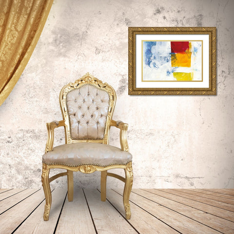 Breakout II Gold Ornate Wood Framed Art Print with Double Matting by Schick, Mike
