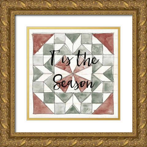 Holiday Farm Memories XII Gold Ornate Wood Framed Art Print with Double Matting by Tavoletti, Anne