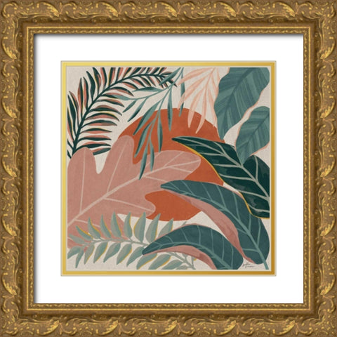 Big Cat Beauty IV Gold Ornate Wood Framed Art Print with Double Matting by Penner, Janelle