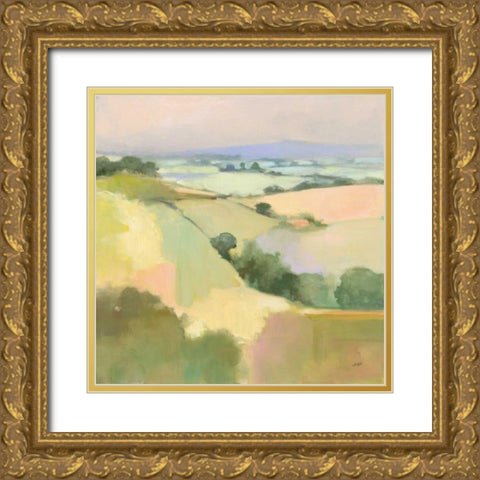 Dream Valley I Gold Ornate Wood Framed Art Print with Double Matting by Purinton, Julia