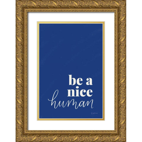Bright Home II Gold Ornate Wood Framed Art Print with Double Matting by Thorns, Becky