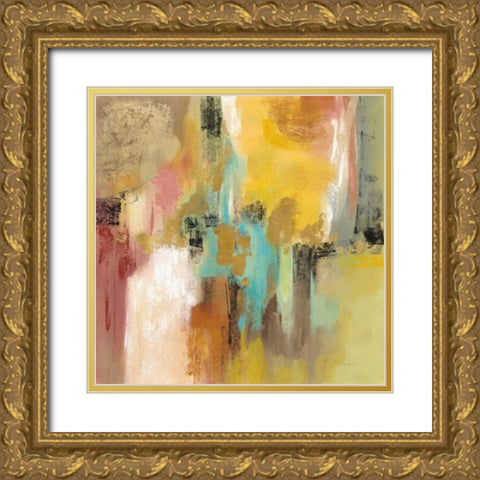 Retro Moment Gold Ornate Wood Framed Art Print with Double Matting by Vassileva, Silvia