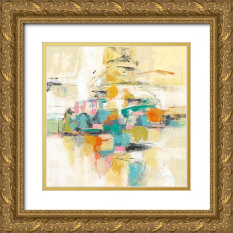 Silk Road Journey Gold Ornate Wood Framed Art Print with Double Matting by Vassileva, Silvia