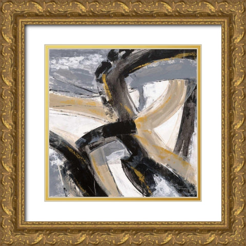 Urban Graffiti II Gold Ornate Wood Framed Art Print with Double Matting by Vassileva, Silvia