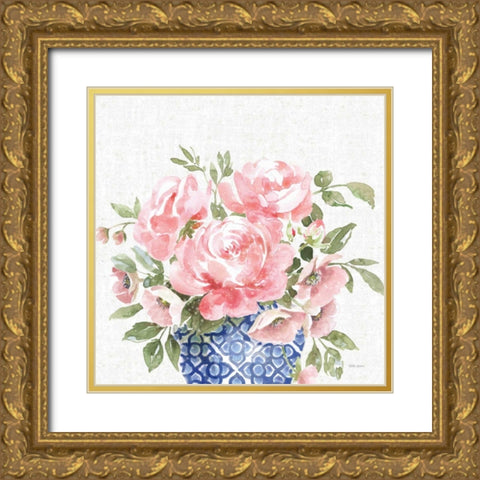 From the East II No Words Gold Ornate Wood Framed Art Print with Double Matting by Grove, Beth