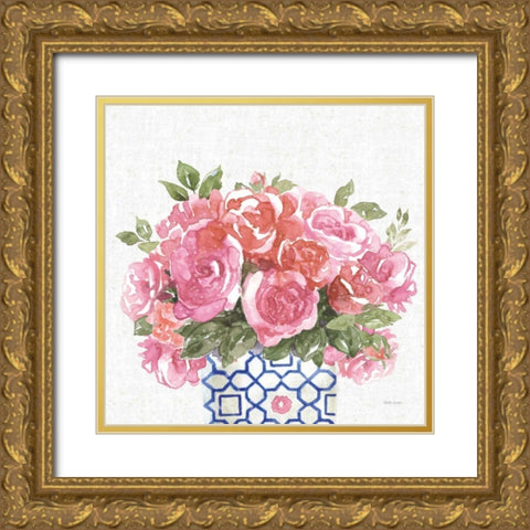 From the East IV No Words Gold Ornate Wood Framed Art Print with Double Matting by Grove, Beth