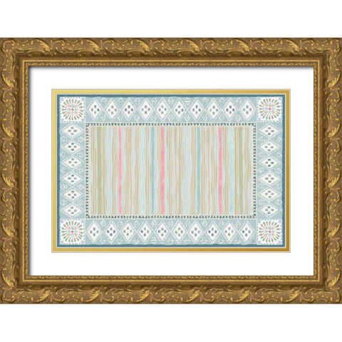 Desert Beauties XVIII Gold Ornate Wood Framed Art Print with Double Matting by Brissonnet, Daphne