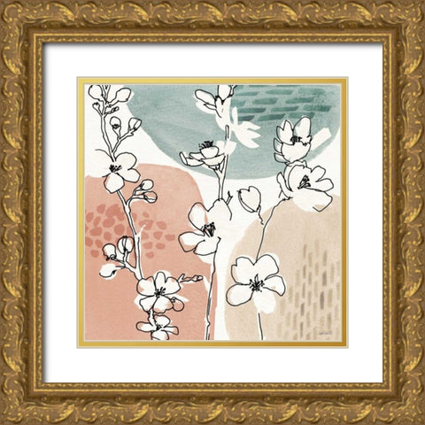 Soft Figures II Gold Ornate Wood Framed Art Print with Double Matting by Tavoletti, Anne