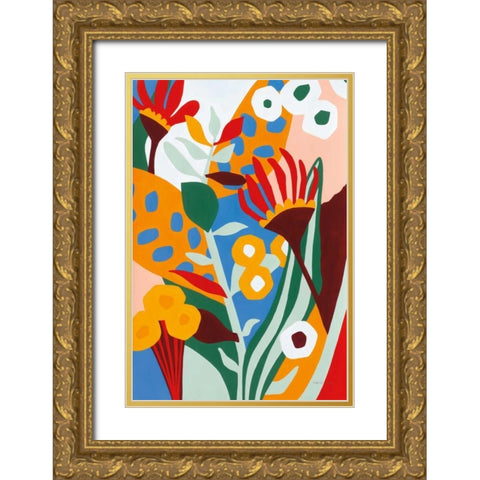 Tragedy Gold Ornate Wood Framed Art Print with Double Matting by Gallagher, Megan