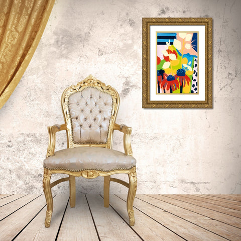 Its Not a Dream Gold Ornate Wood Framed Art Print with Double Matting by Gallagher, Megan