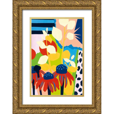 Its Not a Dream Gold Ornate Wood Framed Art Print with Double Matting by Gallagher, Megan