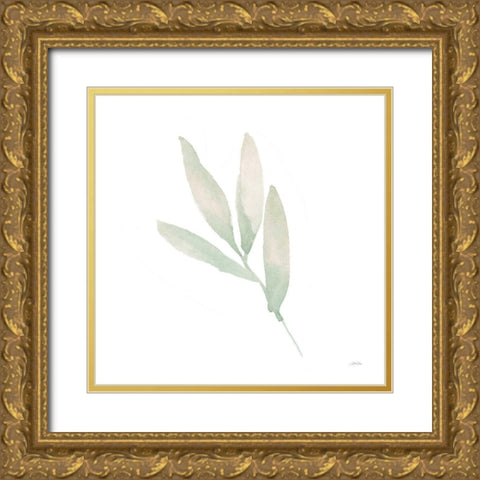 Sage III Gold Ornate Wood Framed Art Print with Double Matting by Pete, Katrina