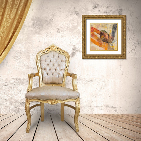Boundless Energy II Gold Ornate Wood Framed Art Print with Double Matting by Hristova, Albena