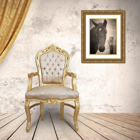 Heres Looking at You I Gold Ornate Wood Framed Art Print with Double Matting by Van Swearingen, Debra