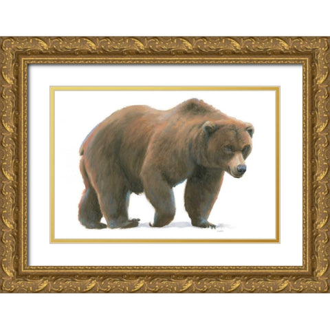 Northern Wild I Gold Ornate Wood Framed Art Print with Double Matting by Wiens, James