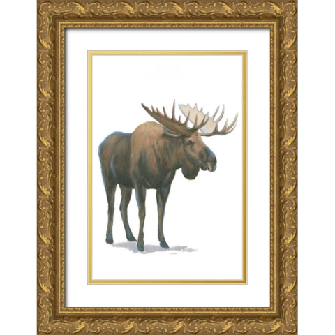 Northern Wild VI Gold Ornate Wood Framed Art Print with Double Matting by Wiens, James