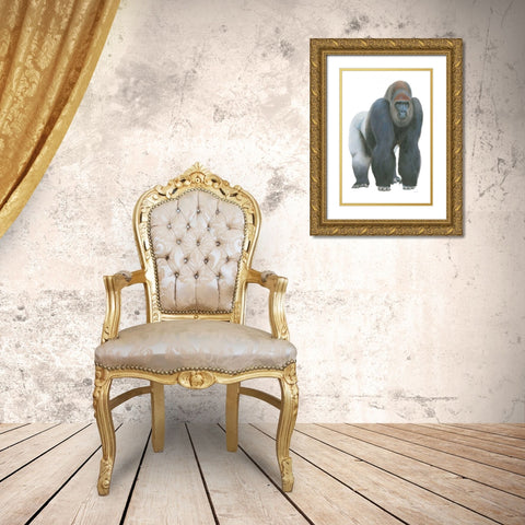 Wild and Free II Gold Ornate Wood Framed Art Print with Double Matting by Wiens, James