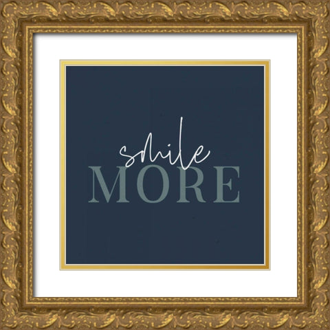 Daily Affirmations I Gold Ornate Wood Framed Art Print with Double Matting by Wild Apple Portfolio