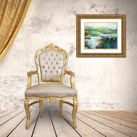 To and From Gold Ornate Wood Framed Art Print with Double Matting by Vertentes, Jeanette