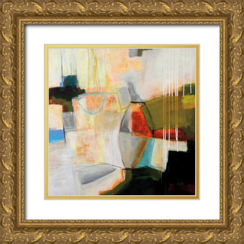 Bell Island Cove Gold Ornate Wood Framed Art Print with Double Matting by Davies, Jane