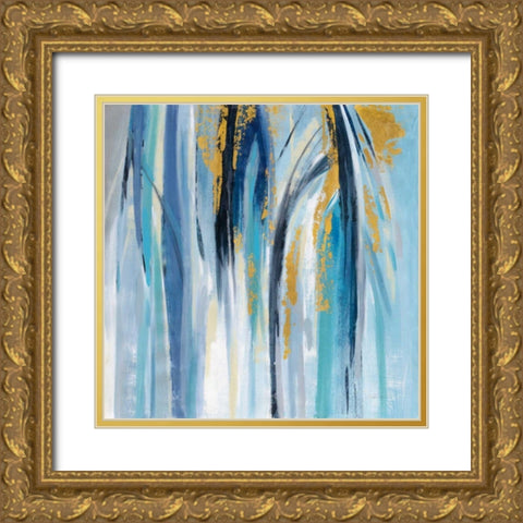 Organ Music Gold Ornate Wood Framed Art Print with Double Matting by Vassileva, Silvia