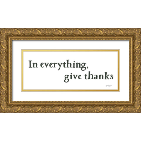 Scripture for Life III No Flowers Gold Ornate Wood Framed Art Print with Double Matting by Jackson, Jenaya