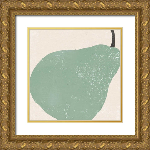 Graphic Fruit IV Gold Ornate Wood Framed Art Print with Double Matting by Hershey, Moira