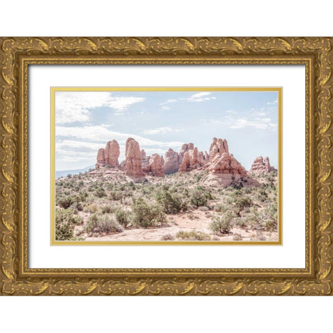 Day Hike III Gold Ornate Wood Framed Art Print with Double Matting by Urquhart, Elizabeth