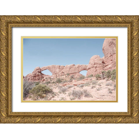 Day Hike IV Gold Ornate Wood Framed Art Print with Double Matting by Urquhart, Elizabeth