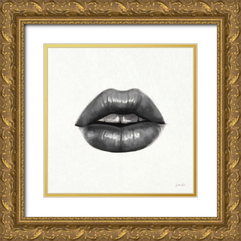 Sweets II Neutral Gold Ornate Wood Framed Art Print with Double Matting by Penner, Janelle