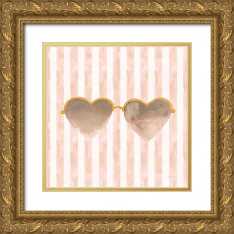 Boss Babe V Gold Ornate Wood Framed Art Print with Double Matting by Jackson, Jenaya