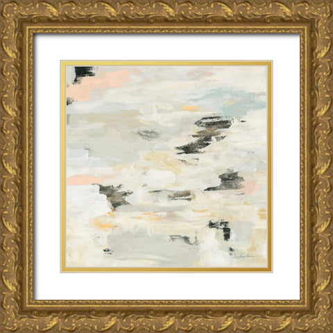 Steps on Stones I Boho Gold Ornate Wood Framed Art Print with Double Matting by Vassileva, Silvia