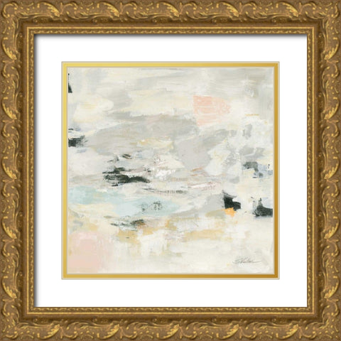 Steps on Stones II Gold Ornate Wood Framed Art Print with Double Matting by Vassileva, Silvia