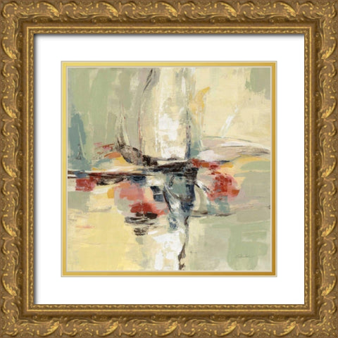 Island Vibe Gold Ornate Wood Framed Art Print with Double Matting by Vassileva, Silvia