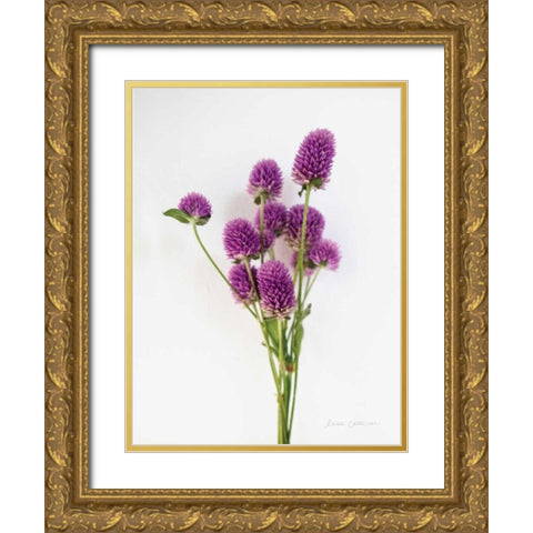 Dried Bouquet II Gold Ornate Wood Framed Art Print with Double Matting by Catterall, Elise