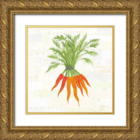 Kitchen Garden IV No Words Gold Ornate Wood Framed Art Print with Double Matting by Averinos, Melissa