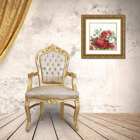 Rustic Season VI No Words Gold Ornate Wood Framed Art Print with Double Matting by Grove, Beth