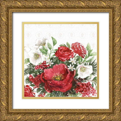 Rustic Season VI No Words Gold Ornate Wood Framed Art Print with Double Matting by Grove, Beth
